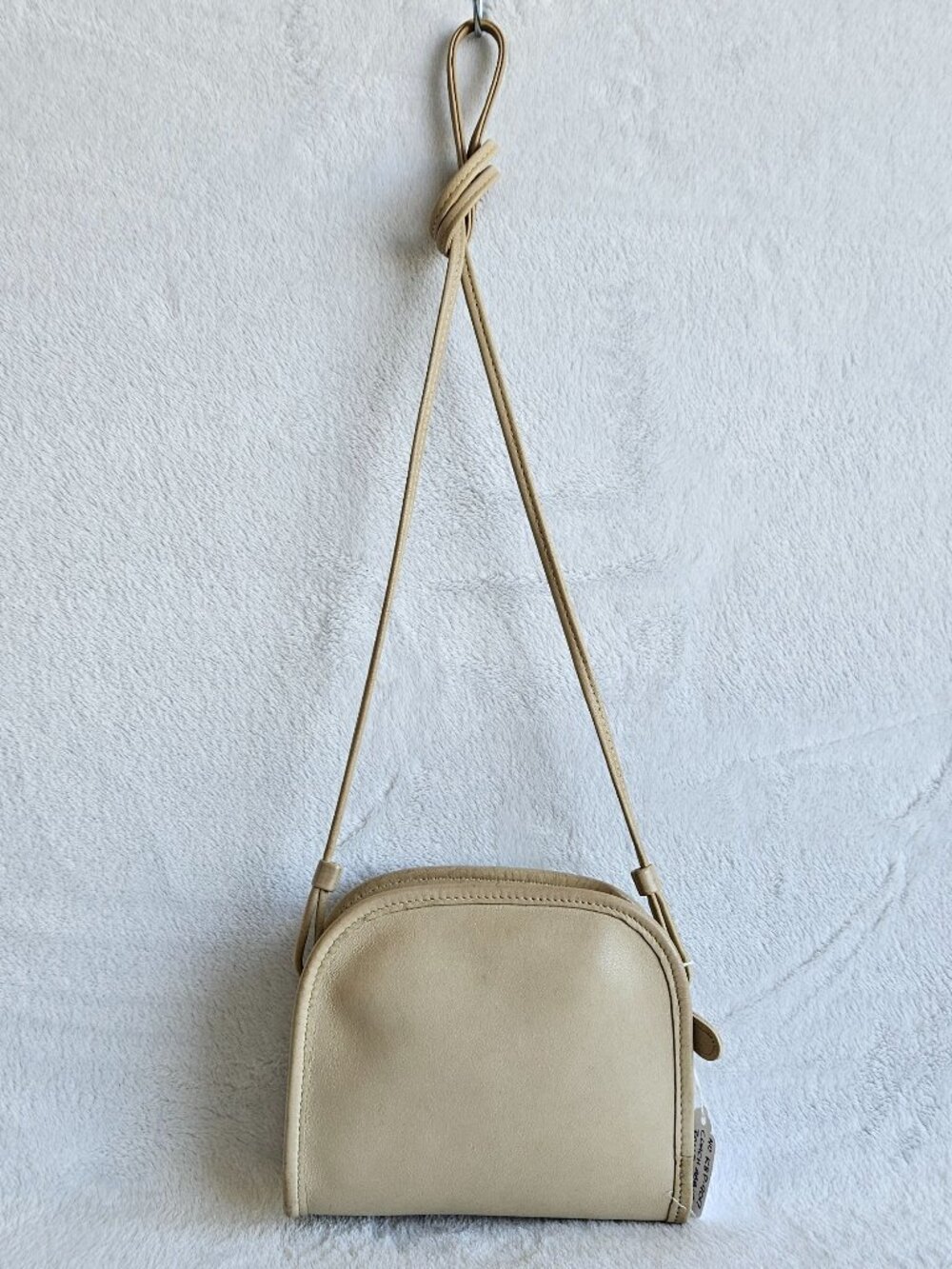 Vintage Coach 9017 Abby Shoulder Bag Bone Crossbody Leather Costa Rica made